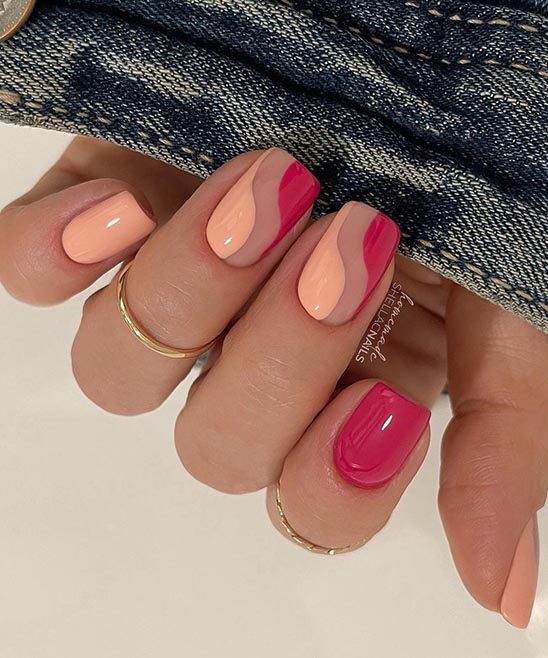 SIMPLE RED AND GREEN CHRISTMAS NAILS