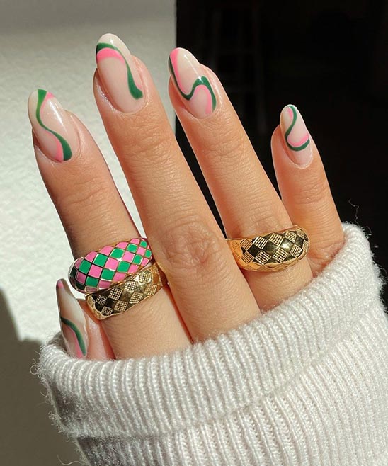 SIMPLE RHINESTONE NAIL DESIGNS