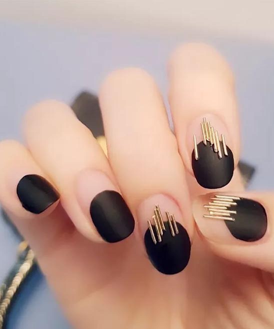 SIMPLE RHINESTONE NAIL DESIGNS