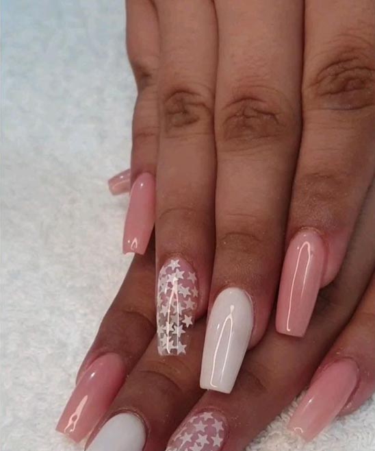 SIMPLE SHORT ACRYLIC NAILS IDEAS