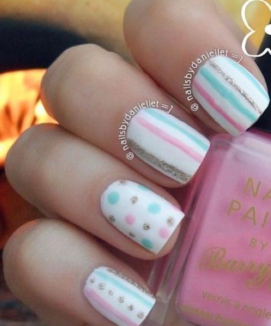 SIMPLE SHORT GEL NAIL DESIGNS