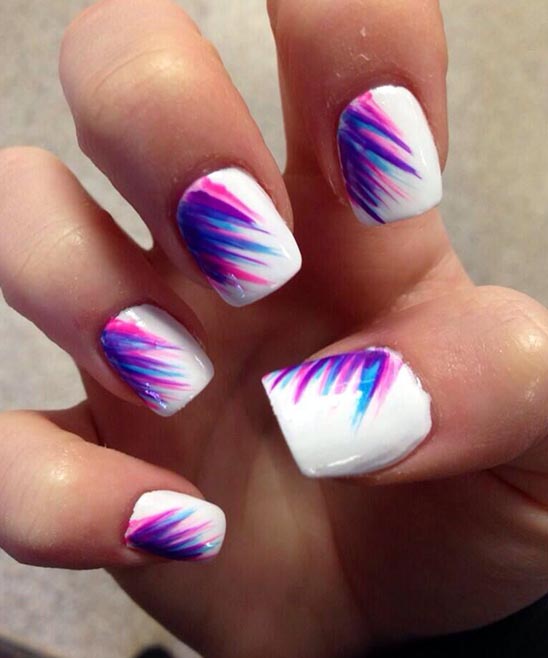 SIMPLE SUMMER GEL NAIL DESIGNS