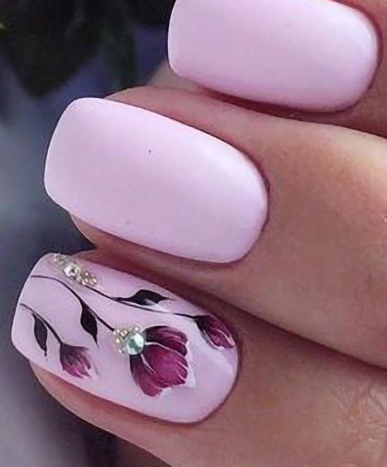 SIMPLE VALENTINE NAIL IDEAS