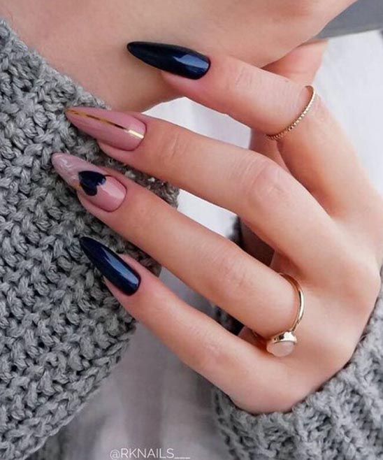 SIMPLE VALENTINE NAILS 2023