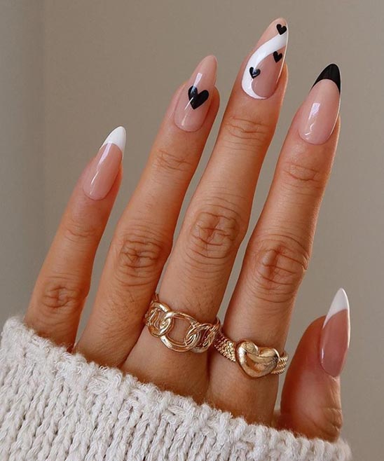 SIMPLE VALENTINES NAIL DESIGNS