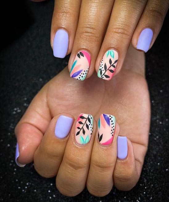 SUMMER DESIGNS FOR NAILS