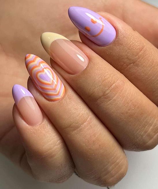 SUMMER GEL NAILS SIMPLE