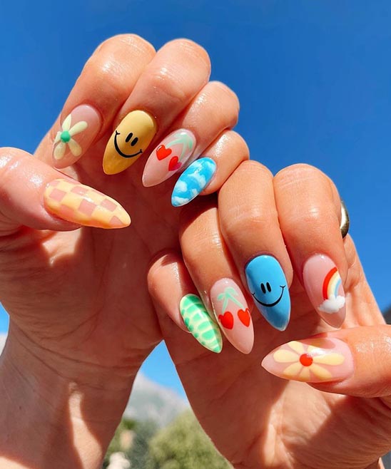 50+ Acrylic Nail Designs for Summer (2024) TailoringinHindi