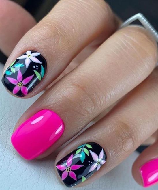 SUMMER GEL NAILS SIMPLE