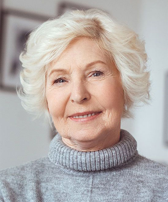 Short Hairstyle for Women Over 60