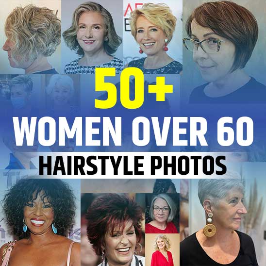 Short Hairstyles for Women Over 60