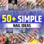 Simple Acrylic Nail Ideas