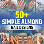 Simple Almond Nail Designs