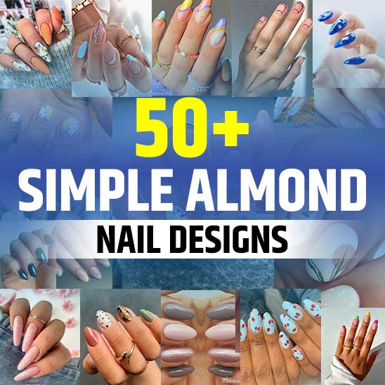 Simple Almond Nails