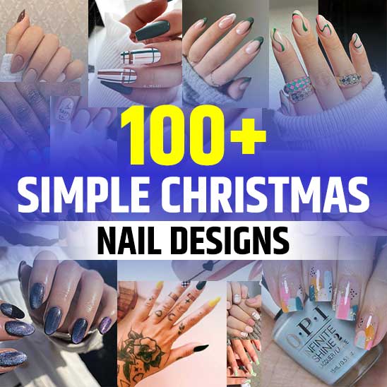 Simple Christmas Nails