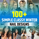 Simple Classy Winter Nails 2023