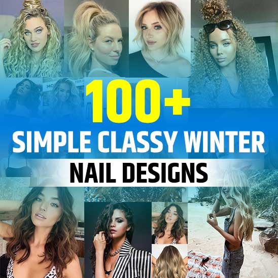 Simple Classy Winter Nails