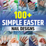 Simple Easter Nail Designs