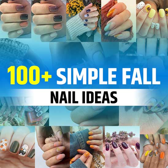Simple Fall Nail Ideas