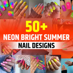 Summer Neon Bright Nail Colors