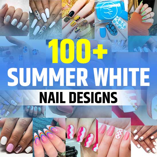 Summer White Nail Designs
