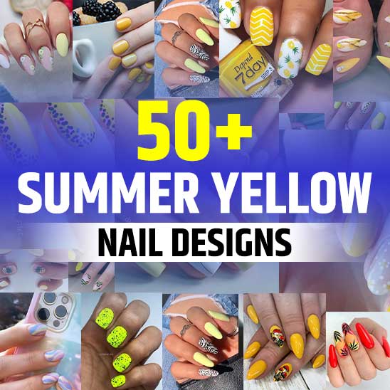 Summer Yellow Nails