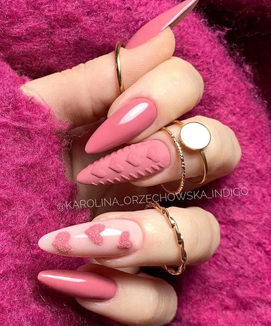 VALENTINE SIMPLE NAILS