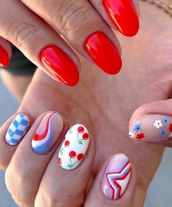 SIMPLE 4TH OF JULY NAIL IDEAS
