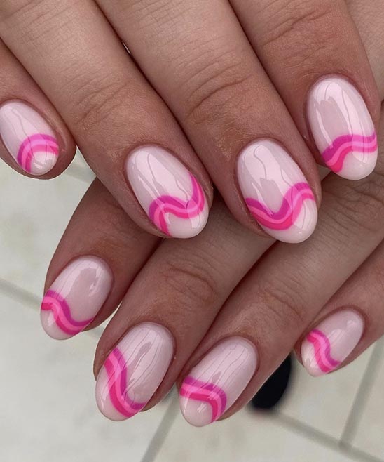 ACRYLIC NAIL DESIGNS PINK AND WHITE