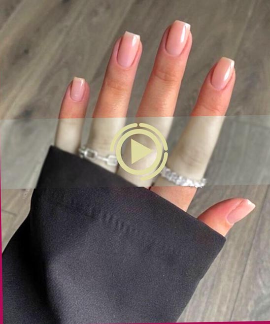 ACRYLIC SHORT COFFIN NAILS