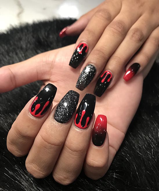 Acrylic Nail Design Ideas Crystal