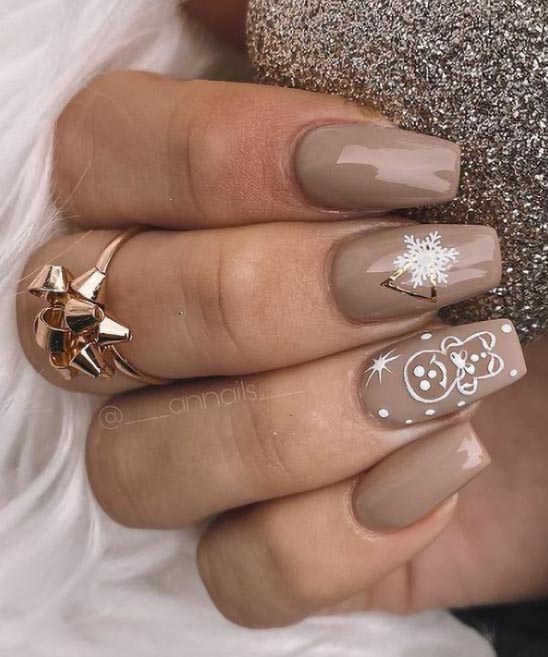 Acrylic Nail Designs Pictures for Christmas