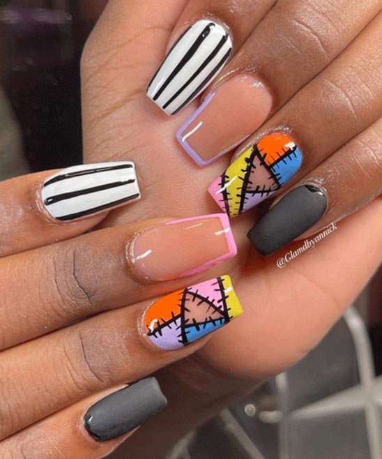 Acrylic Nail Halloween Designs