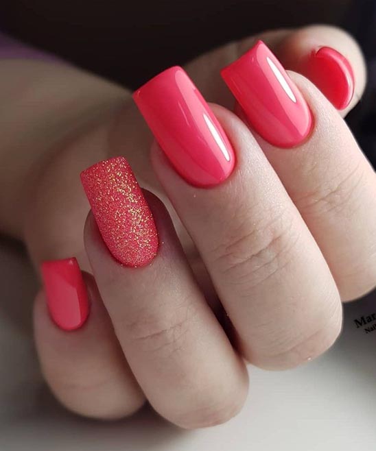 Acrylic Red Nail Designs