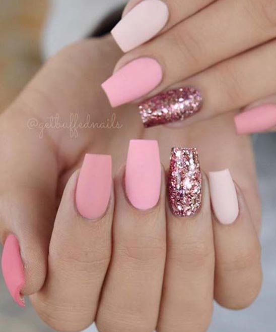 BEACH PARTY COFFIN NAILS SHORT DESIGN