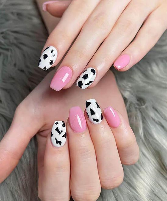 BLACK COFFIN ACRYLIC NAILS SHORT