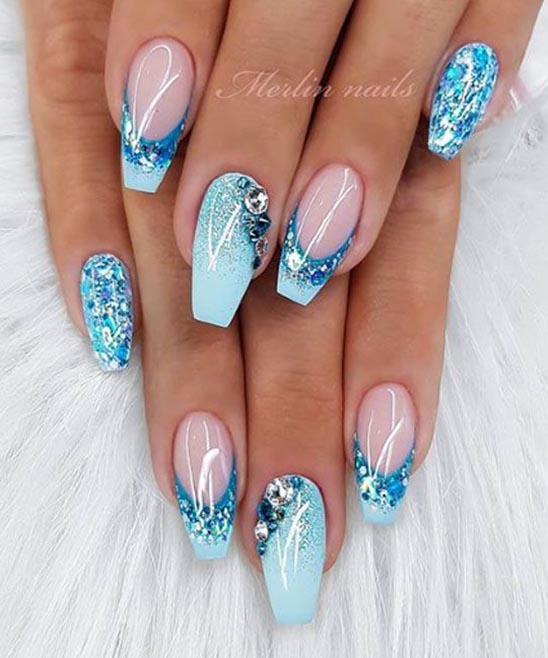 BLACK COFFIN NAILS SHORT