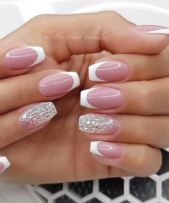 BLUE SHORT COFFIN NAILS