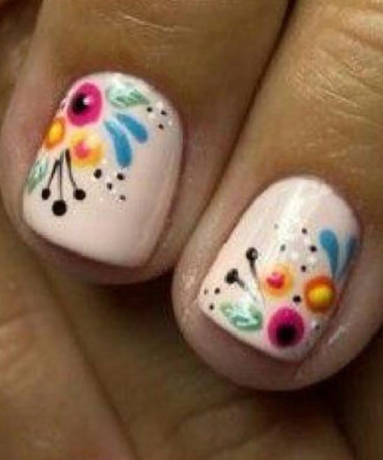 BLUE SPRING NAIL DESIGNS