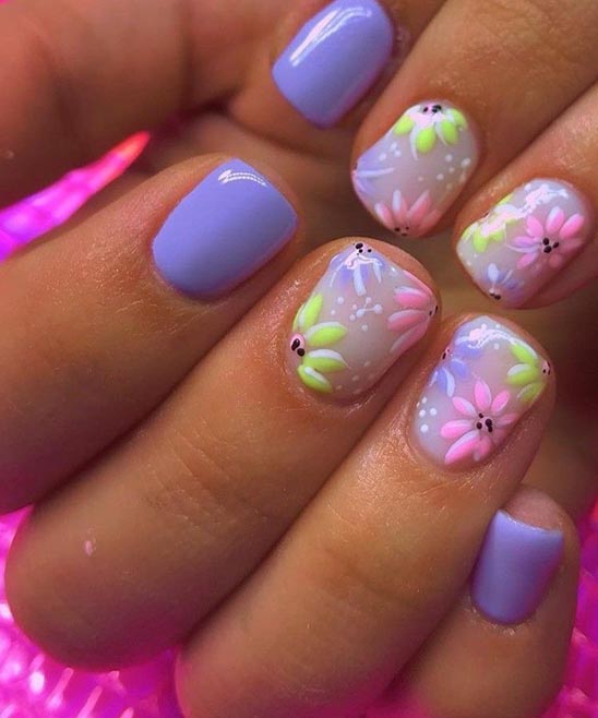 BRIGHT SPRING NAIL DESIGNS