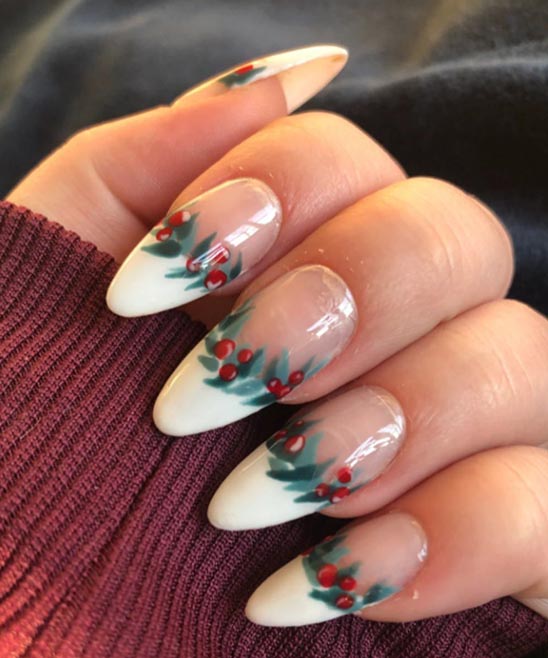 Beautiful Christmas Designs for Acrylic Nails