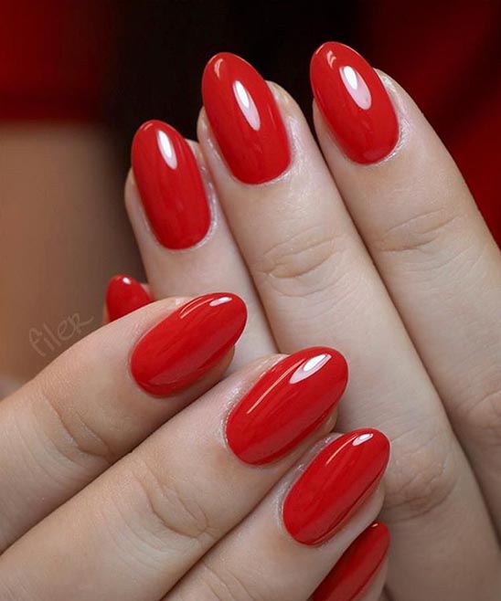 Bright Red Nail Designs