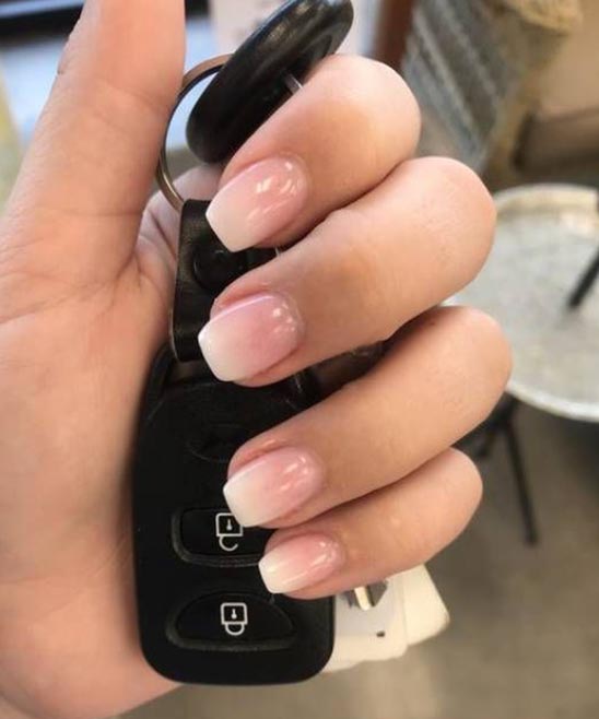 CLASSY COFFIN NAILS SHORT