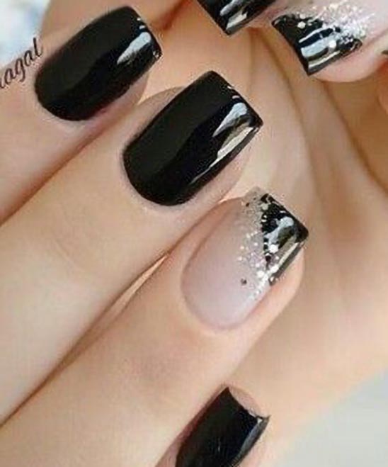 CLASSY NAIL DESIGNS BLACK AND WHITE