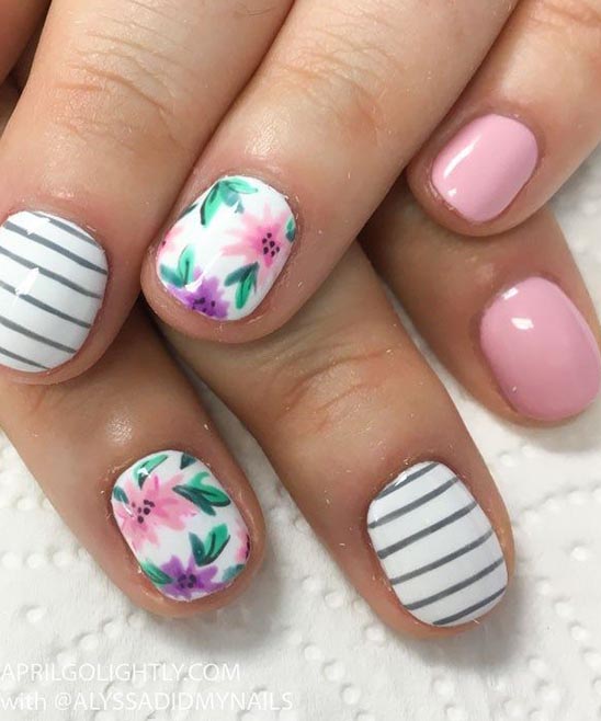 CLASSY SPRING NAIL DESIGNS