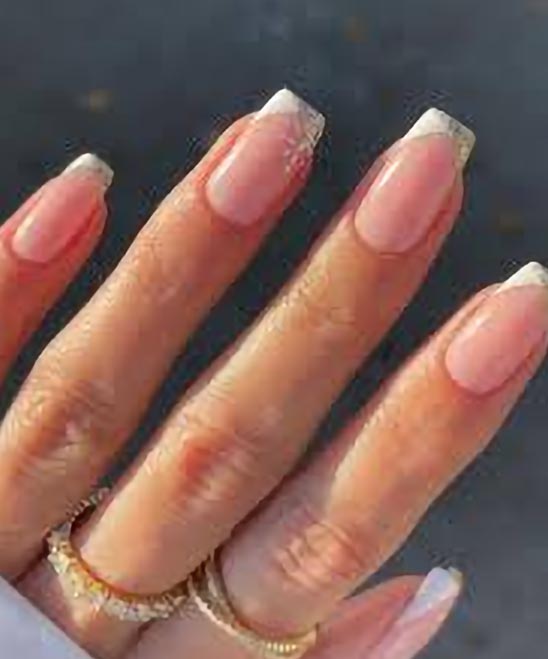 COFFIN ACRYLIC NAILS SHORT