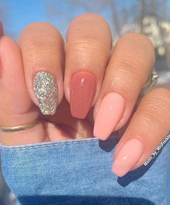 COFFIN ACRYLIC NAILS SHORT