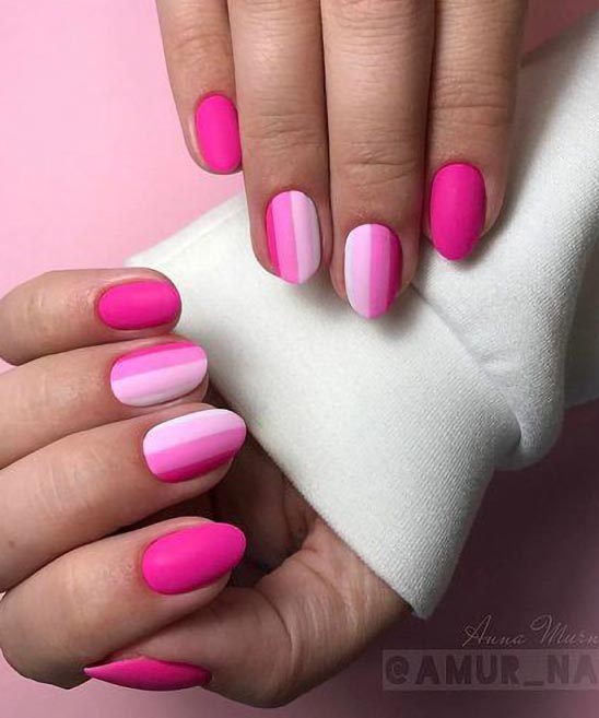 COFFIN NAIL DESIGN PINK AND WHITE