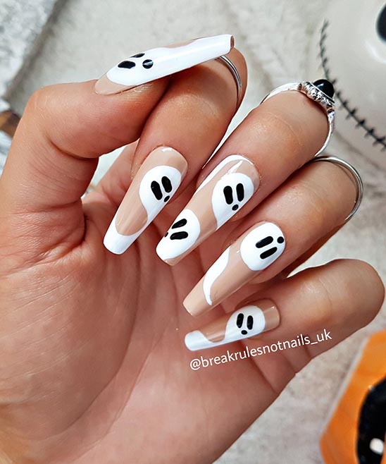 COFFIN NAIL DESIGNS FOR HALLOWEEN