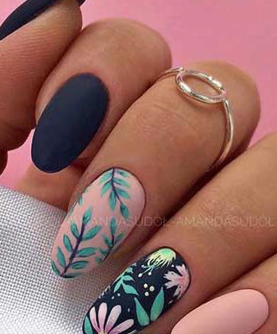 COFFIN NAILS ACRYLIC SHORT